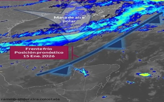 Continuará el frío en la Península de Yucatán