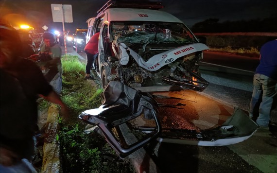 Dos lesionados graves en choque