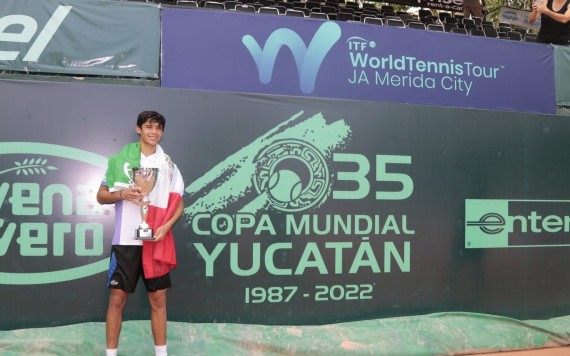 Histórico triunfo de Rodrigo Pacheco en Copa Mundial de Tenis