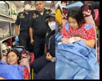 Nace beb&eacute; en ambulancia de SSP durante traslado en Tixkokob