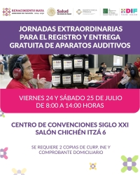 DIF Yucat&aacute;n abre nuevo registro para entrega gratuita de aparatos auditivos