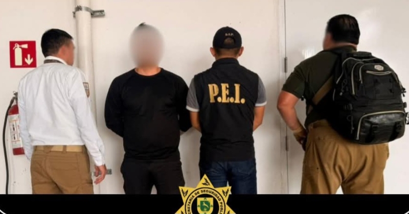 Presunto homicida prófugo de EE.UU. es detenido en Yucatán