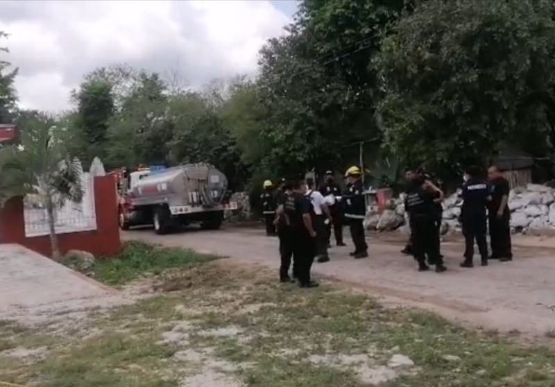 Arde bodega de pirotecnia clandestina de Hocabá