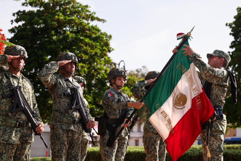 Recuerdan la gesta heroica de Chapultepec