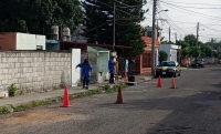Atacan a hombre con un machete