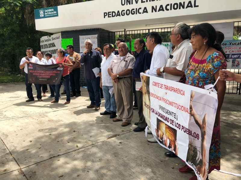 Docentes de la UPN exigen pago