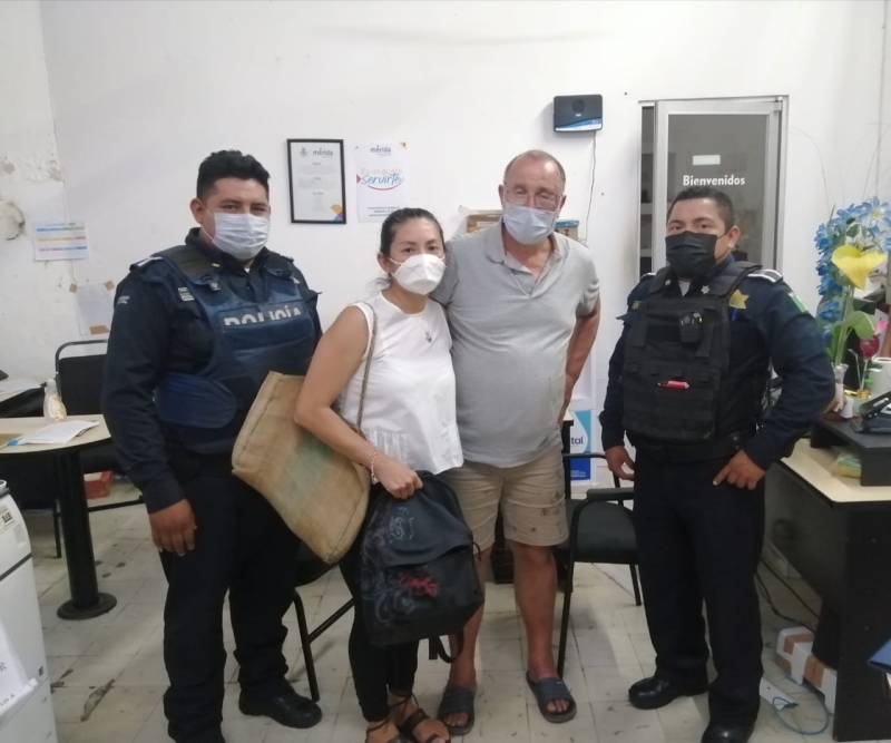 Localizan a extranjero extraviado en predio del Centro de Mérida