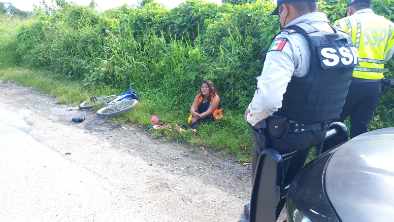 Mujer resulta policontundida tras ser atropellada en Periférico      