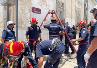 Trabajador cae a pozo pluvial en Centro de Mérida