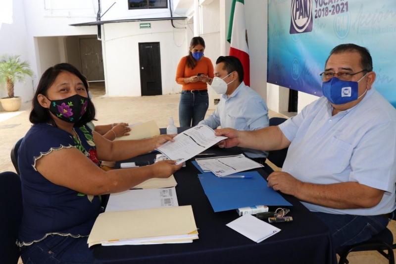 Continúa registros de precandidatos a alcaldes en PAN Yucatán