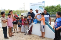 Habitantes de Sudzal Chico cuentan con nuevo sistema de agua potable
