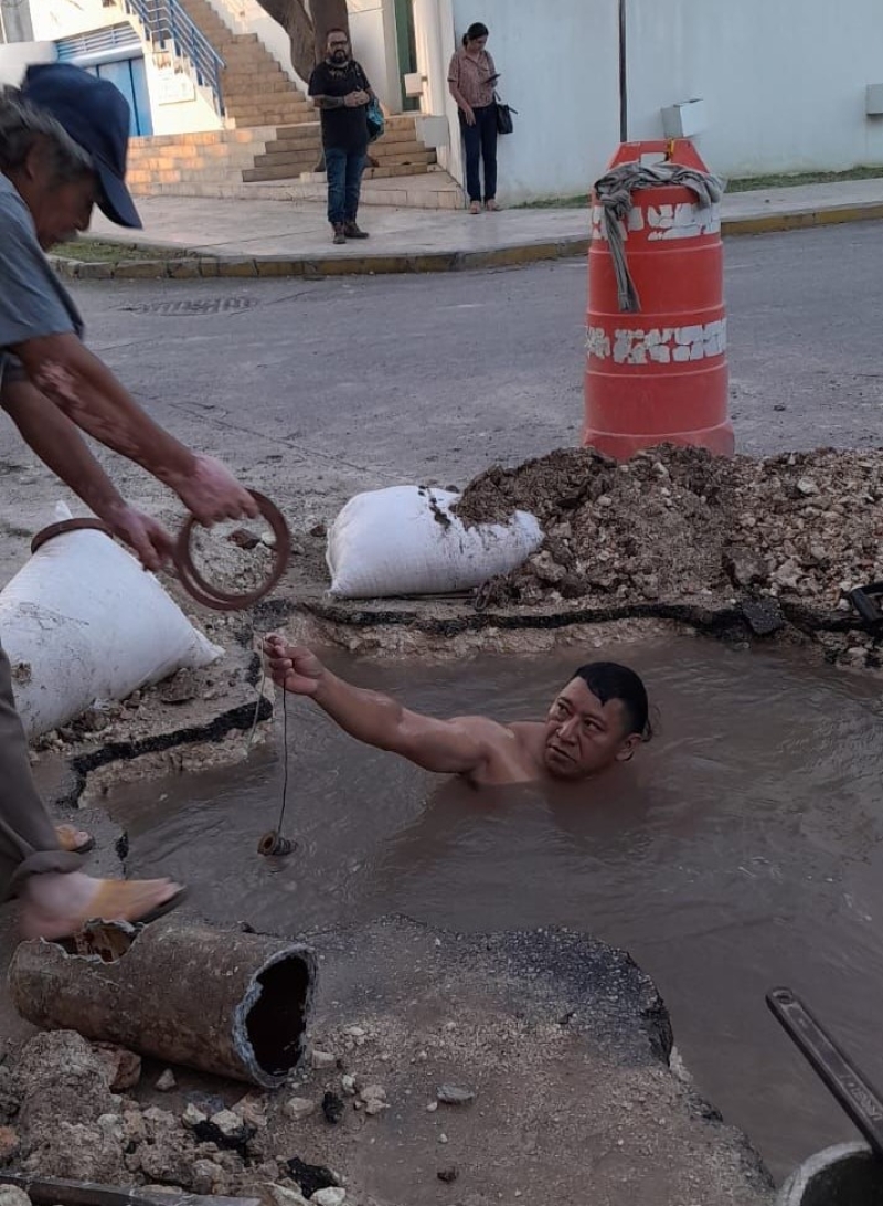 Atiende la Japay una fuga en colonia Montes de Amé