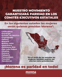 Una mujer será quien dirija Morena en Yucatán