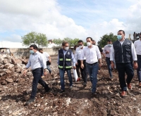 Vila pone en marcha construcción de tercera etapa del “Paseo los Henequenes”