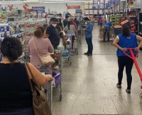 Compras de pánico en Mérida ante llegada de Delta