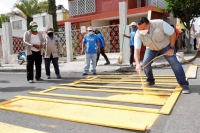 Supervisa alcalde obras en calles de la colonia Pacabtún