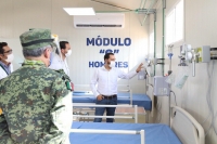 Hospital provisional de Valladolid ya recibió a sus primeros pacientes