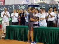 Premian a los ganadores del Mundial Juvenil de Tenis
