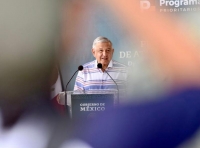 Visita sorpresa de López Obrador a Yucatán 
