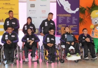 Abanderan a delegación de atletas paralímpicos del CRIT