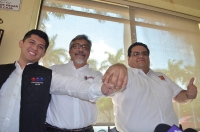 Morena, PT y PES "mostrarán músculo" en gira de AMLO