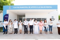 Renán Barrera inaugura el Centro de Apoyo a la Salud Mental