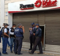 Roban en farmacia del Centro Histórico