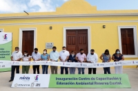 Inauguran el Centro de Capacitación Ambiental de la Reserva Cuxtal