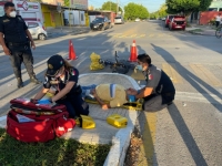 Atropellan a ciclista en la Avenida Mérida 2000