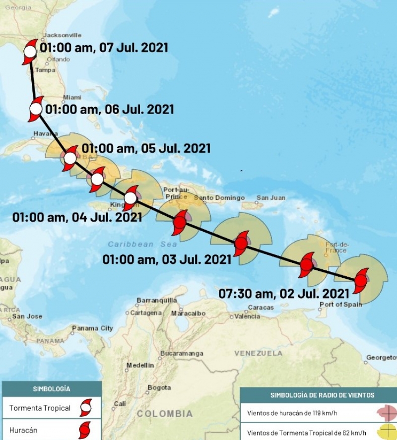 Huracán Elsa no representa riesgo para el territorio yucateco