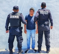 Detienen a sujeto por intento de robo