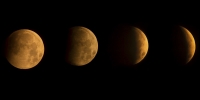 Superluna roja deleita los sentidos en el mundo