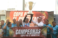 Un éxito la Copa del &quot;Bienestar&quot; de fútbol