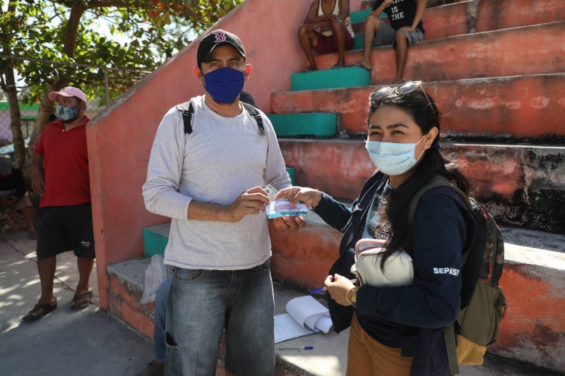 Por veda de mero, pescadores continúan recibiendo apoyos