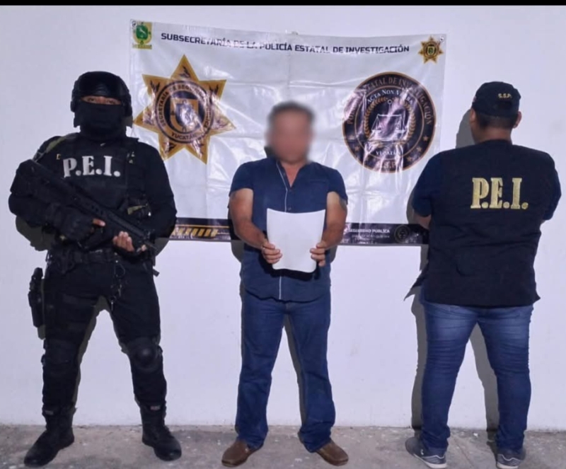 Detienen a sujeto por su presunta participación en homicidio