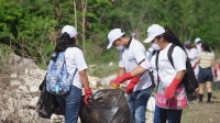 Limpian acceso a la Reserva Ecológica de Cuxtal