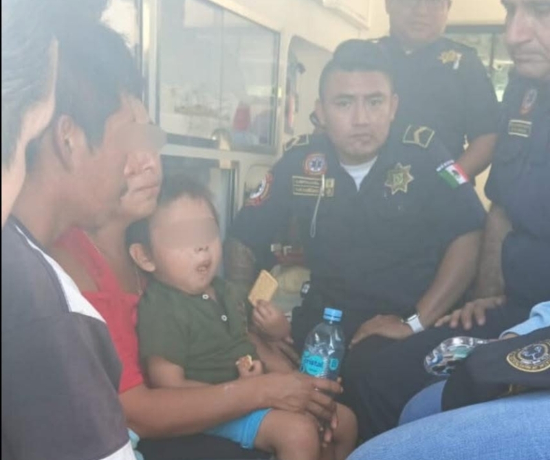 Encuentran a niño extraviado en Yaxcabá