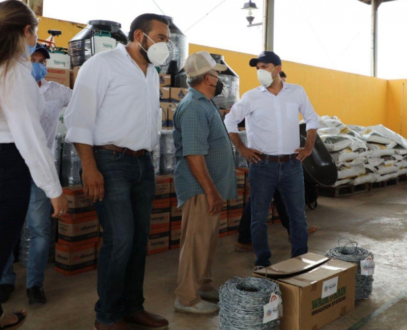 Productores  yucatecos reciben apoyos para reactivar el campo