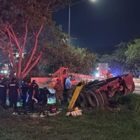 Choque en el Perif&eacute;rico deja un lesionado grave