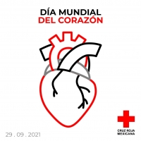 Conmemora Cruz Roja el Día Mundial del Corazón