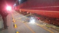 Motociclista fallece en siniestro vial