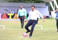 Inaugura Mauricio Vila el Mundialito Cereso 2022