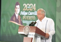 Programas sociales y obras federales, claves para desarrollo de Yucatán: AMLO 