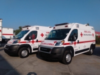 Adquiere Cruz Roja Delegación Yucatán dos nuevas ambulancias