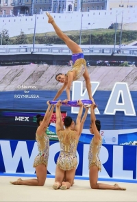 Brilla yucateca en Campeonato Mundial de gimnasia