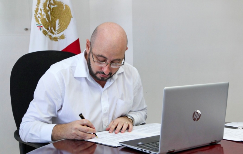 Fiscalía de Yucatán participa en firma de convenio de cara a las elecciones