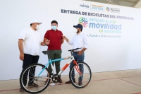 Entregan bicicletas del programa "Impulso a la movilidad sostenible"