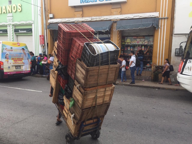 Comuna limpia de ambulantes calles del Centro Histórico