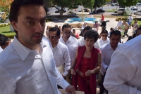 Atropellada visita de presidenta del Tepjf a Mérida