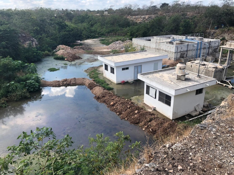 Planta tratadora envenena agua de pozo en Cerrito-Mulchechén